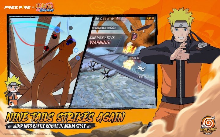 Free Fire x NARUTO SHIPPUDEN screenshot